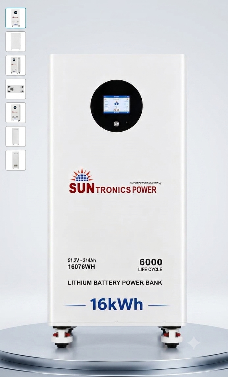 Suntronics Power 16kWh Lithium Battery - Suntronics solar product available in Lahore from EXPO Solar