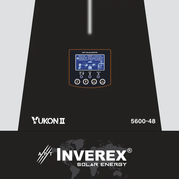 Inverex Yukon II 5.6kW 48V Solar Inverter - Inverex solar product available in Lahore from EXPO Solar