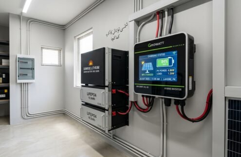 Best Solar Battery for Home Use in Pakistan 2026 Lithium LiFePO4 vs Lead Acid