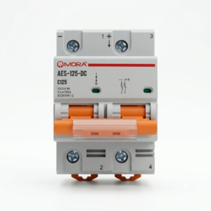 Mora 2P 125A DC Circuit Breaker for Solar Battery Banks & Energy Storage