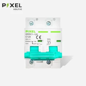 Pixel Voltic 2 Pole 125A DC MCB Battery Breaker