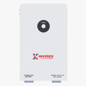 Inverex INV-LV5.3 51.2V 104Ah Lithium-Ion Battery 5.3kWh IP65 Smart BMS