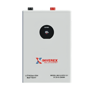 Inverex INV-LV-IP21 5.1kWh Lithium-Ion Battery 100Ah LiFePO4