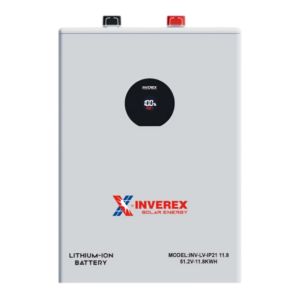 Inverex INV-LV-IP21 11.8kWh Lithium-Ion Battery 230Ah LiFePO4
